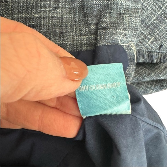 J. McLaughlin- Pia Dress Sleeveless Blue Button-Down Dress Sz 2 - Picture 9 of 9